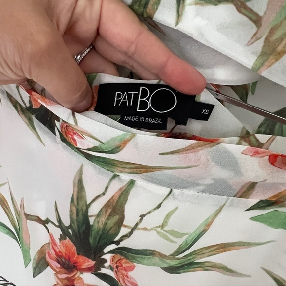 PatBO Floral Print Ruffle Wrap Set - Picture 12 of 16